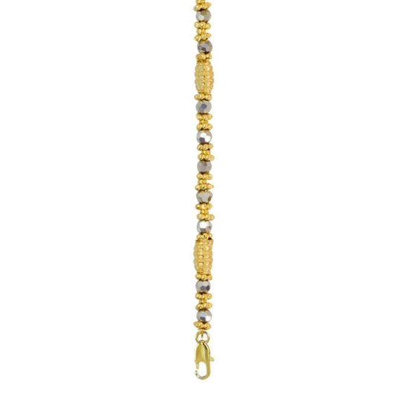 designer gold plated  Indian Mangal sutra hand bracelet - Picture 1 of 1